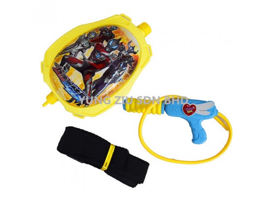 666-3#ULTRAMAN WATER GUN WITH WATER TANK BACKPACK